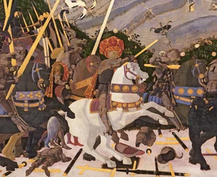 The Battle of San Romano (detail)